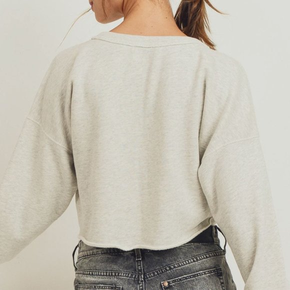 It's All Love Rainbow Embroidered Pullover - Picture 5 of 6